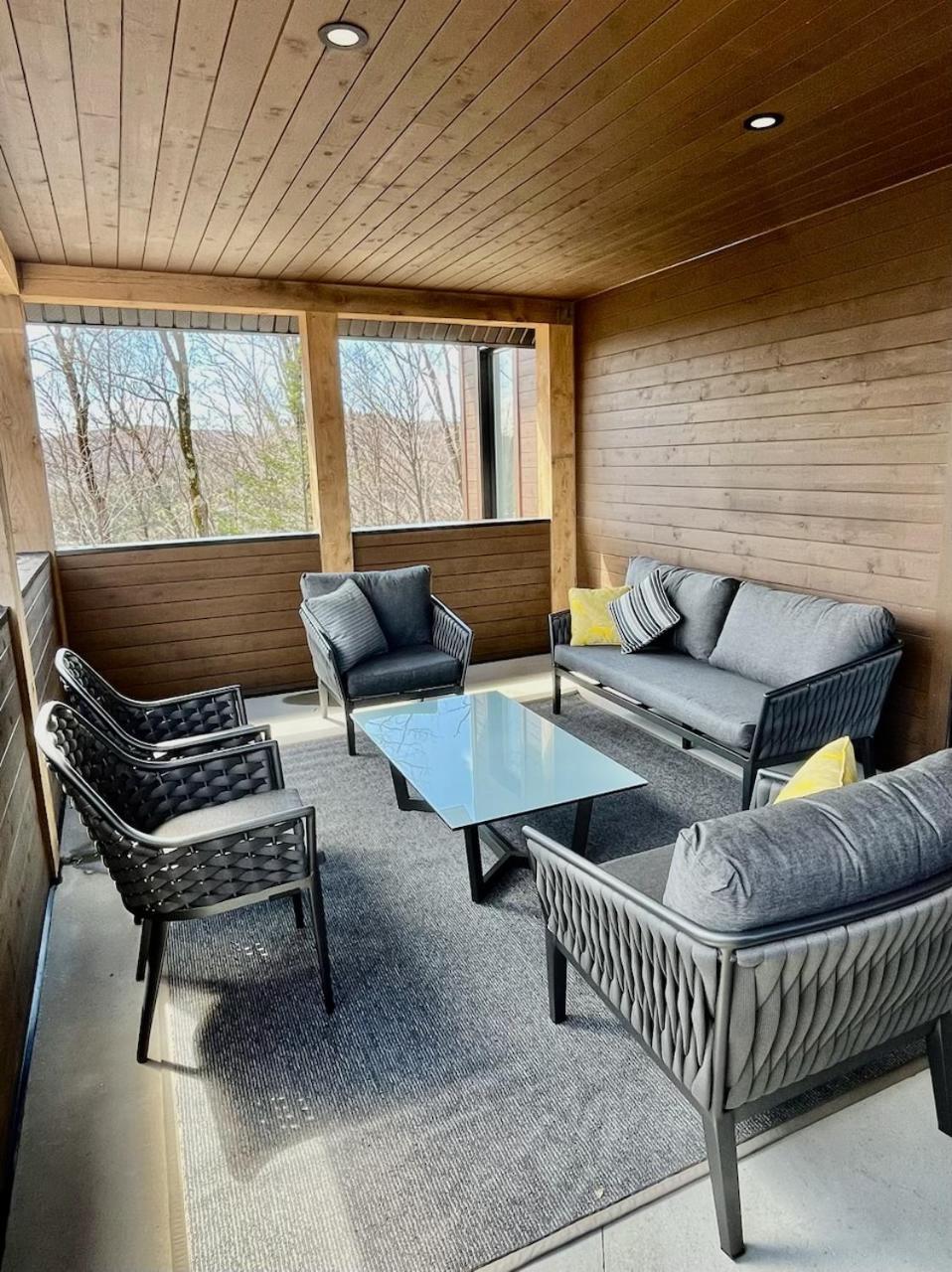 The Chic Shack - Golf, Ski, Spa Saint-Faustin 外观 照片