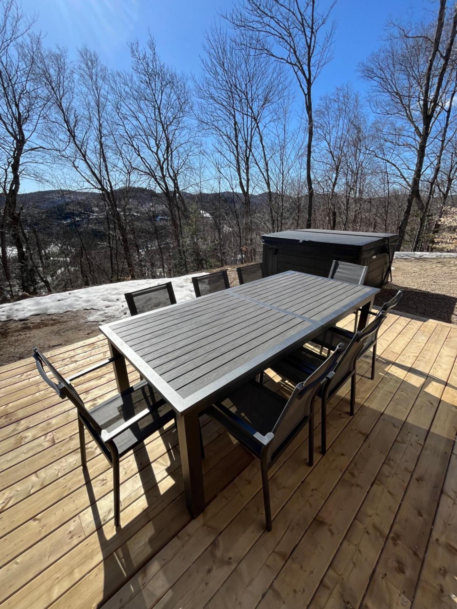 The Chic Shack - Golf, Ski, Spa Saint-Faustin 外观 照片
